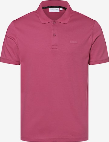 T-Shirt Calvin Klein en rose : devant