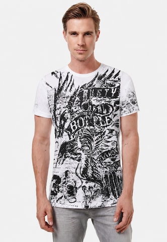 Rusty Neal T-Shirt in Weiß: Vorderseite