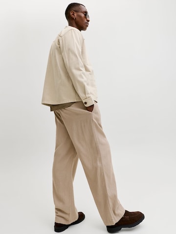 JACK & JONES Wide leg Bandplooibroek in Groen