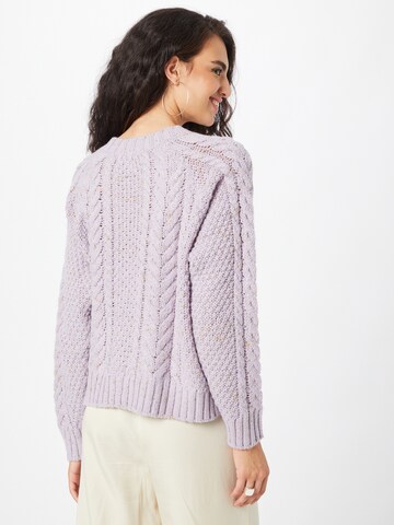 MOSS COPENHAGEN Sweater 'Kristel' in Purple