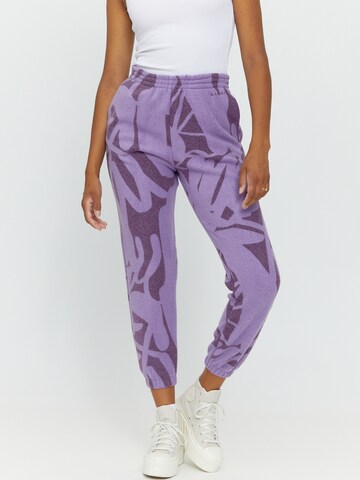 mazine Regular Pants in Purple: front