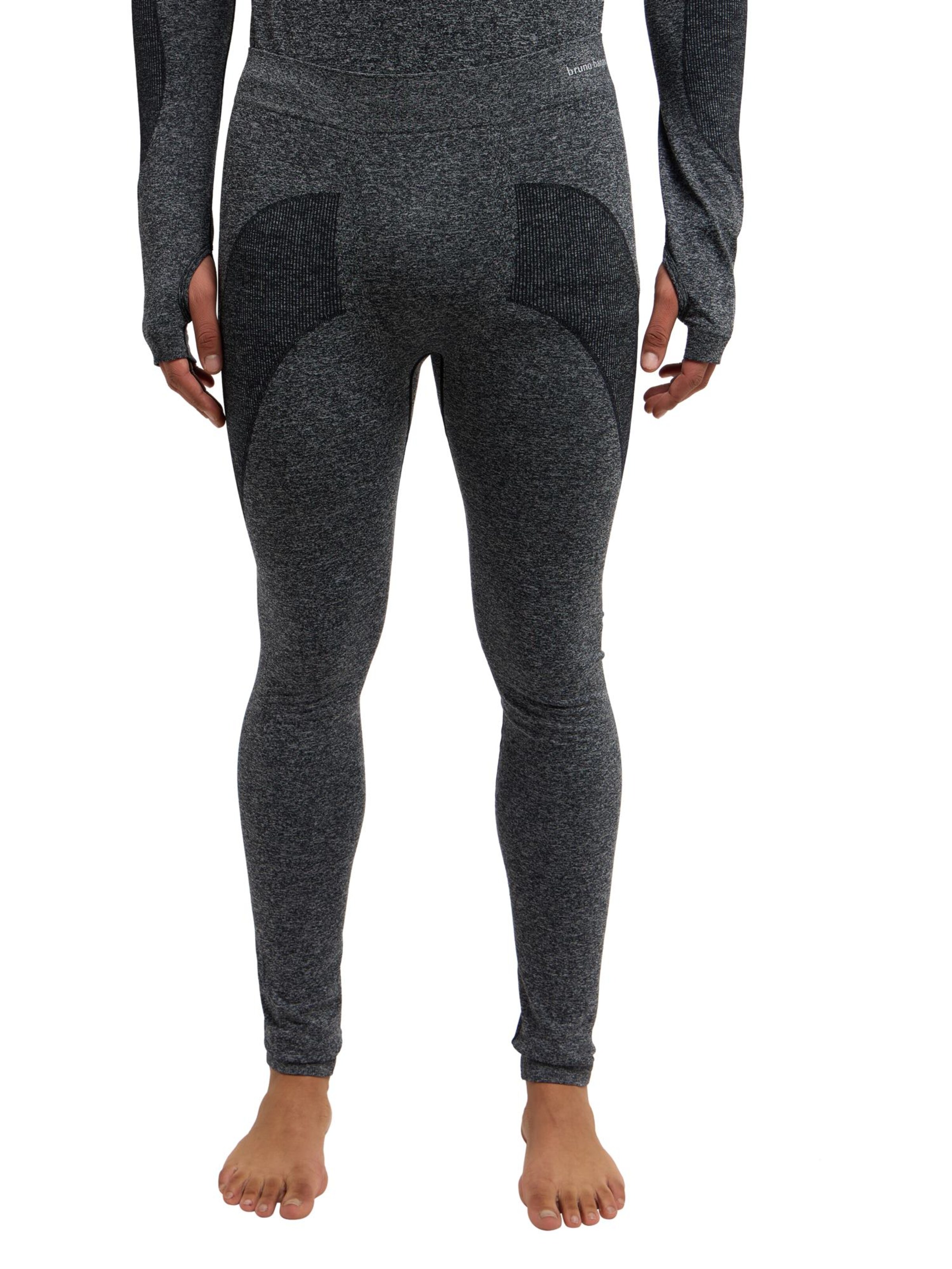 Bruno Banani Lange Unterhose 'CHAMBERS' in Grau: Vorderseite