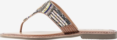 Flip-flops usha FESTIVAL pe maro / roz / negru / alb, Vizualizare produs