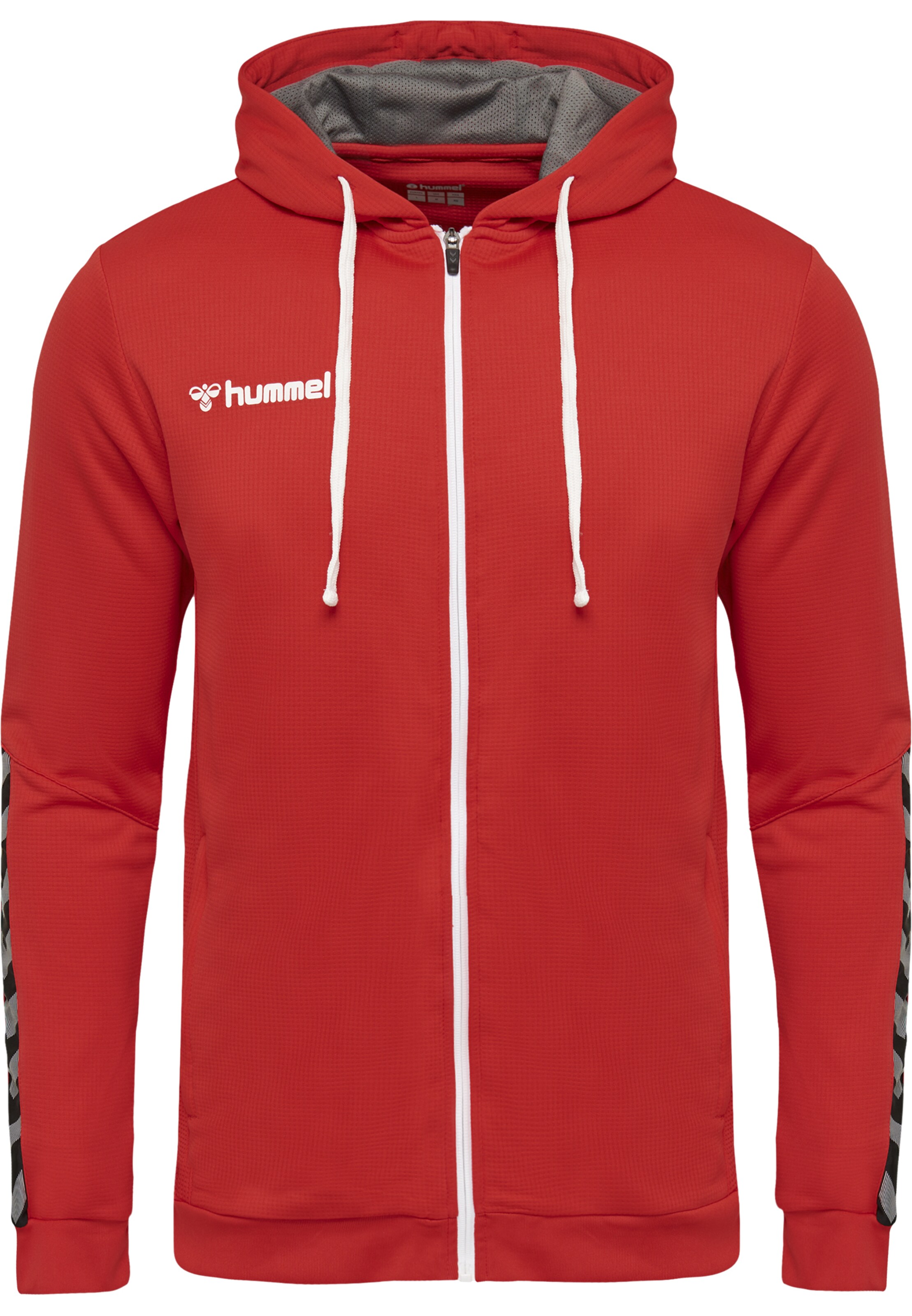 Hummel Sportssweatjakke 'Authentic' i rød: forside