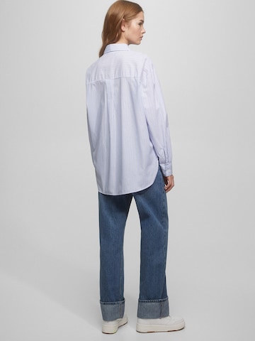 Pull&Bear Blouse in Blauw