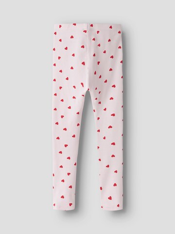 NAME IT Skinny Leggings 'NMFBHEART' i rosa