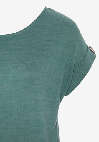 LASCANA Shirt in Green