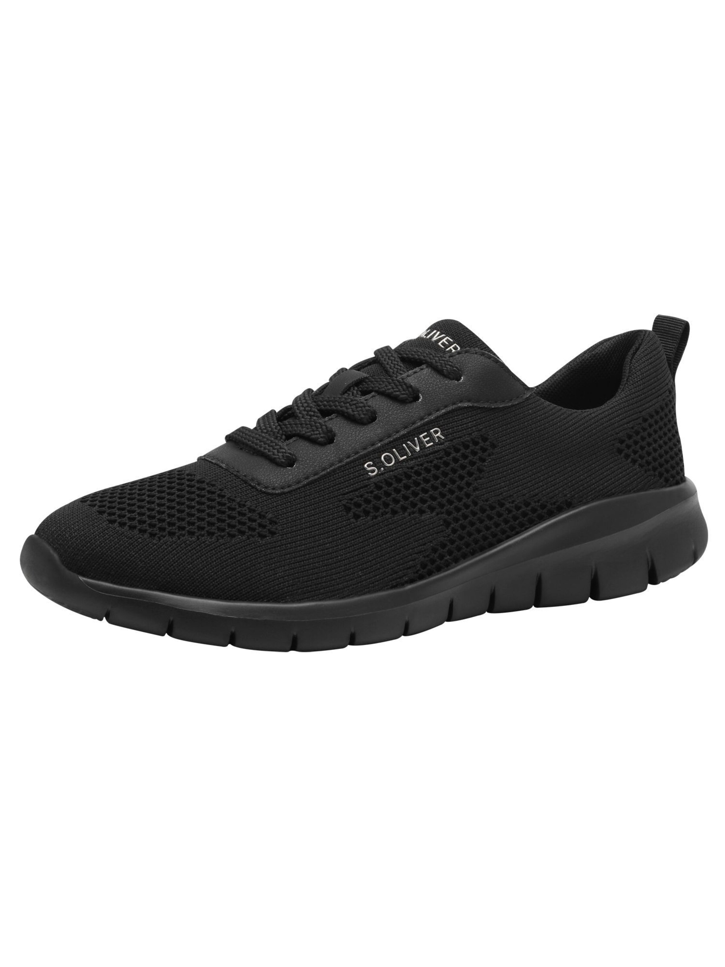 s.Oliver Sneaker in Schwarz: Vorderseite