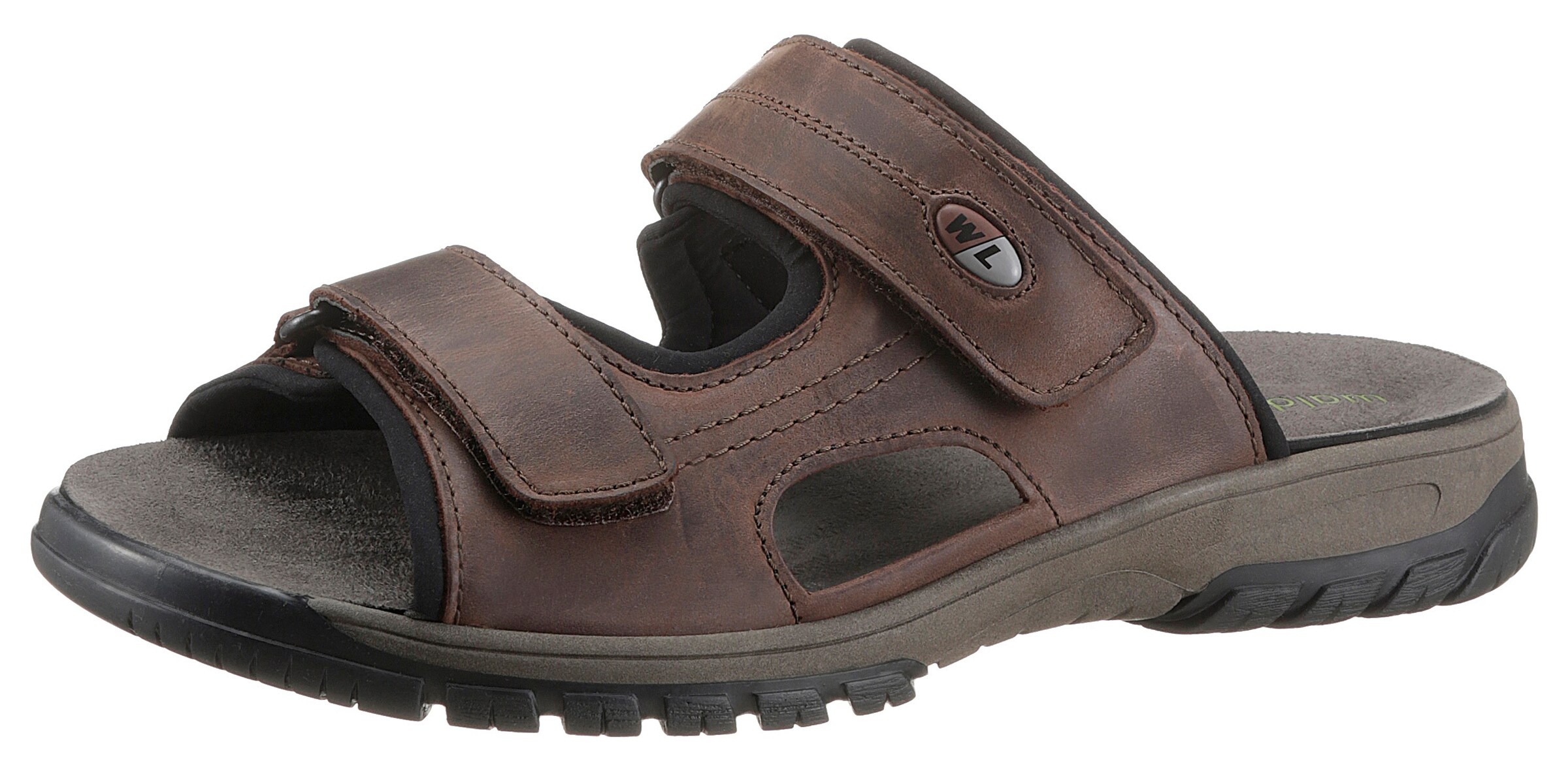 WALDLÄUFER Mules in Brown: front