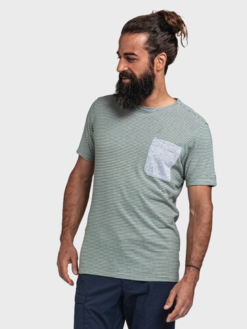 T-Shirt fonctionnel 'Bari' Schöffel en vert : devant
