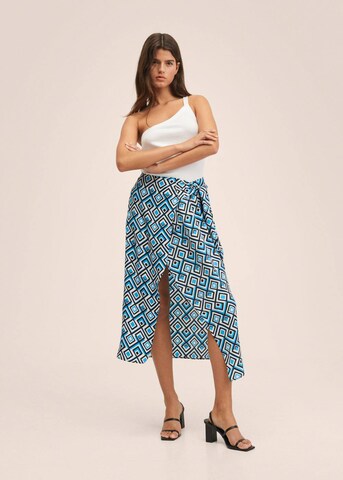 MANGO Rok 'Cubana' in Blauw