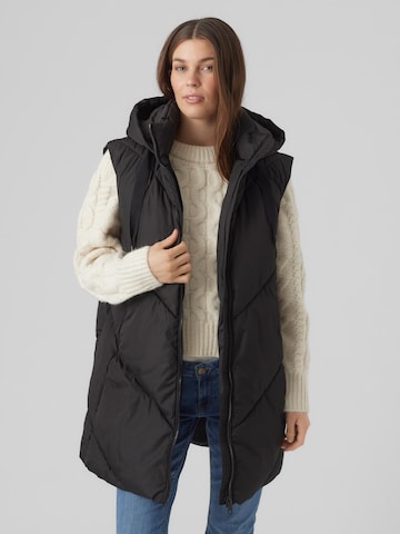 Gilet 'Beverly' VERO MODA en noir : devant