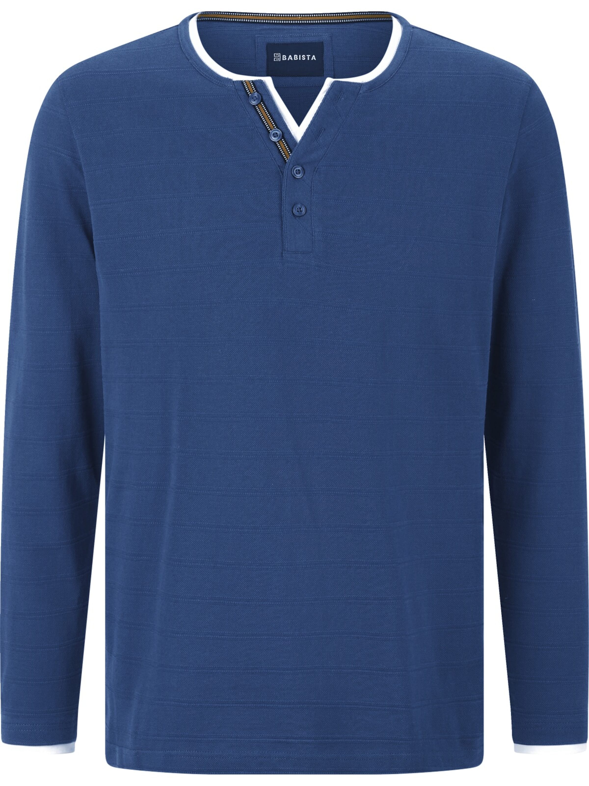 BABISTA Shirt in Blue: front