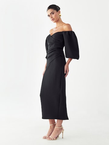 BWLDR Cocktailjurk 'Jessamy' in Zwart