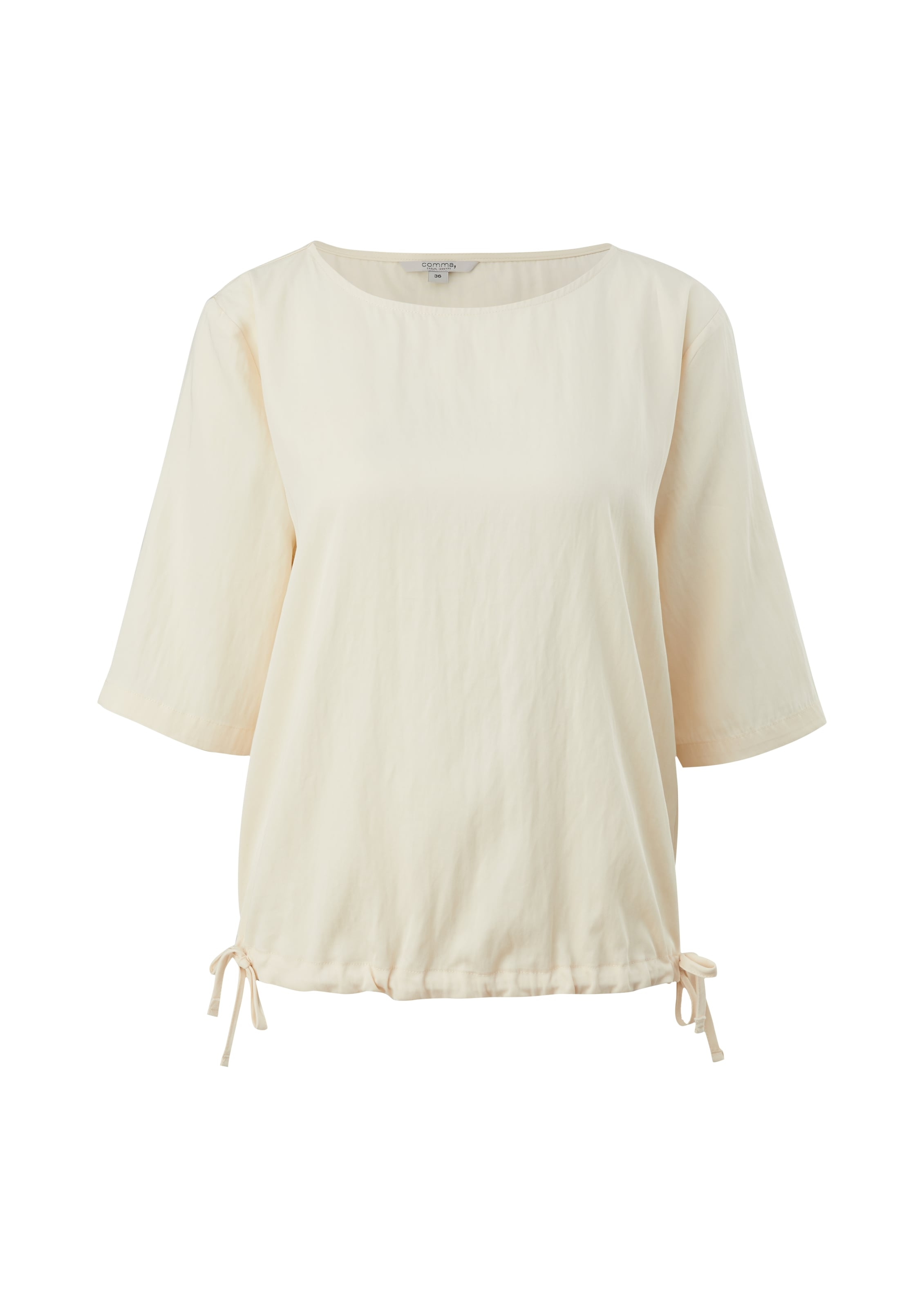 COMMA Bluse in Beige: Vorderseite