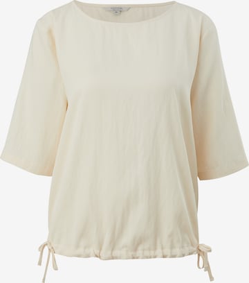 COMMA Blouse in Beige: front