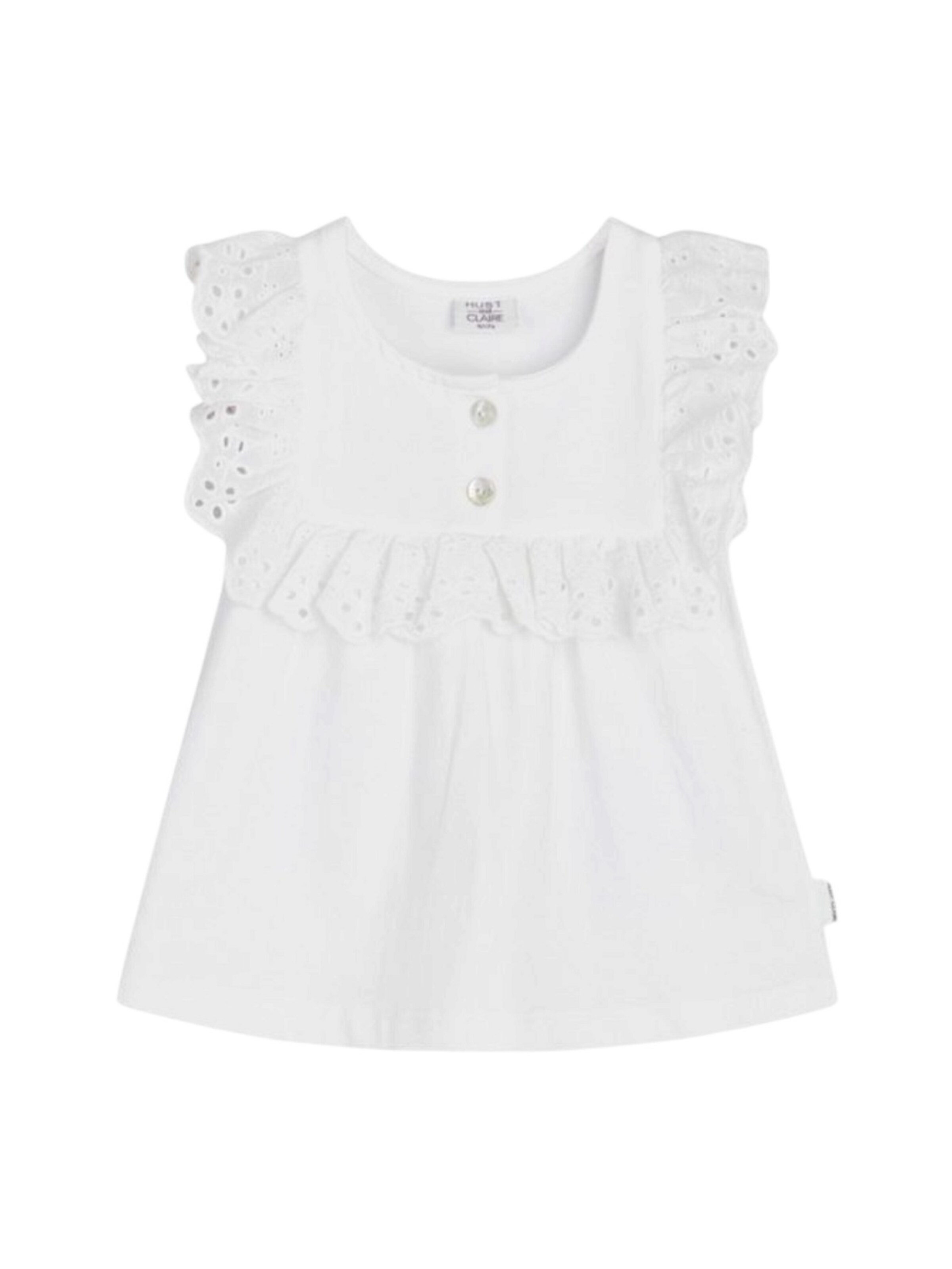 Hust & Claire Shirt 'HCAllison'‌‌‌‌‌‌‌‌ in 98/Regular in weiß, Produktansicht