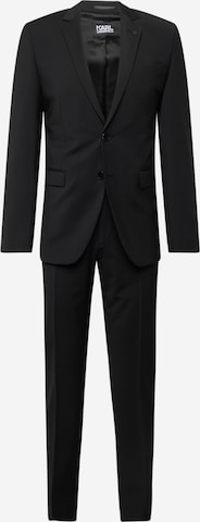 Karl Lagerfeld Anzug 'DRIVE' in Schwarz: Vorderseite