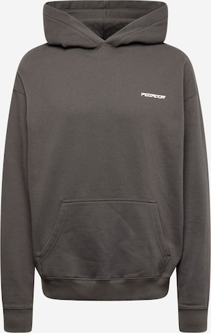 Pegador Sweatshirt 'Devon' in Grijs: voorkant