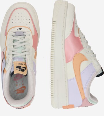 bēšs Nike Sportswear Zemie brīvā laika apavi 'AF1 AF1'