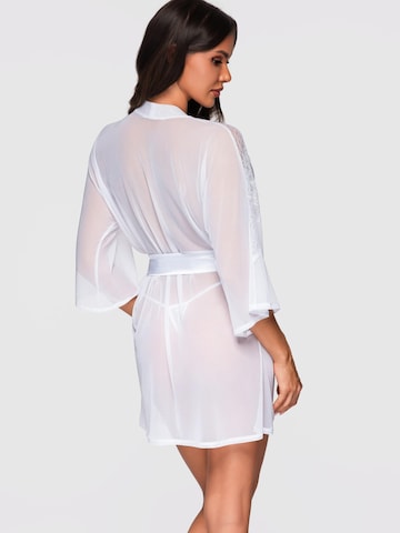 Ombre - Bata para casa en blanco