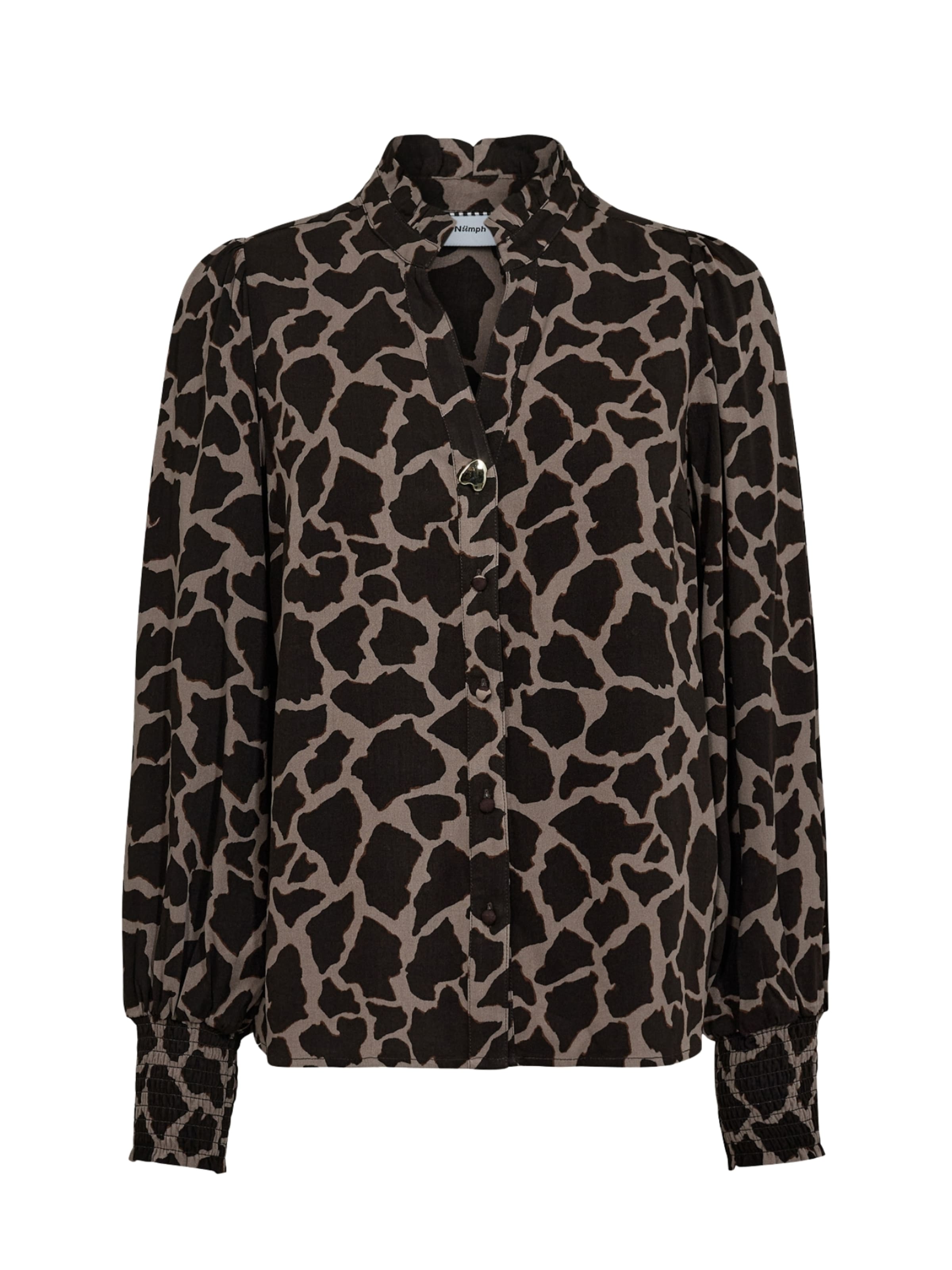 NÜMPH Pusero 'Nuhana' värissä ruskea: etupuoli