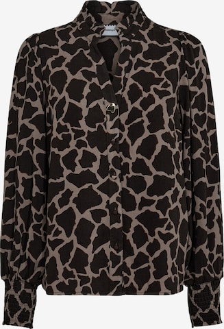 NÜMPH Pusero 'Nuhana' värissä ruskea: etupuoli