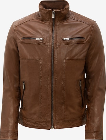 Veste mi-saison 'Albert' RICANO en marron : devant