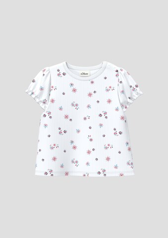 T-Shirt s.Oliver en blanc