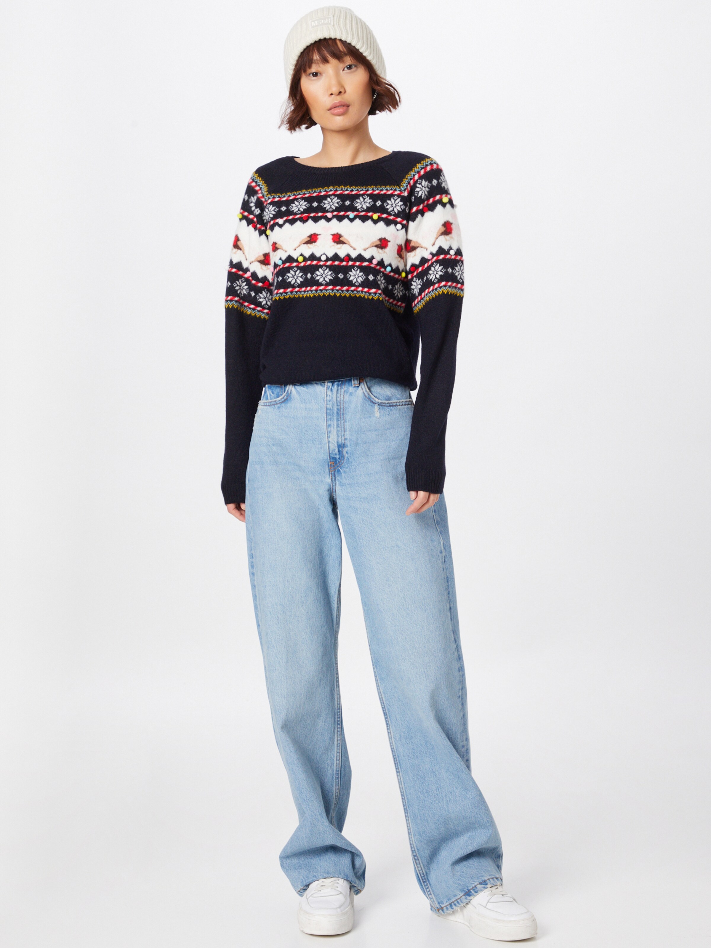 Frauen Pullover & Strick Dorothy Perkins Pullover 'Robin' in Navy - HR78200 Frauen Pullover & Strick Dorothy Perkins Pullover 'Robin' in Navy - HR78200