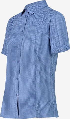 CMP Athletic Button Up Shirt in Blue