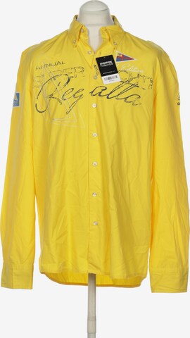 Gaastra Button Up Shirt in XL in Yellow: front