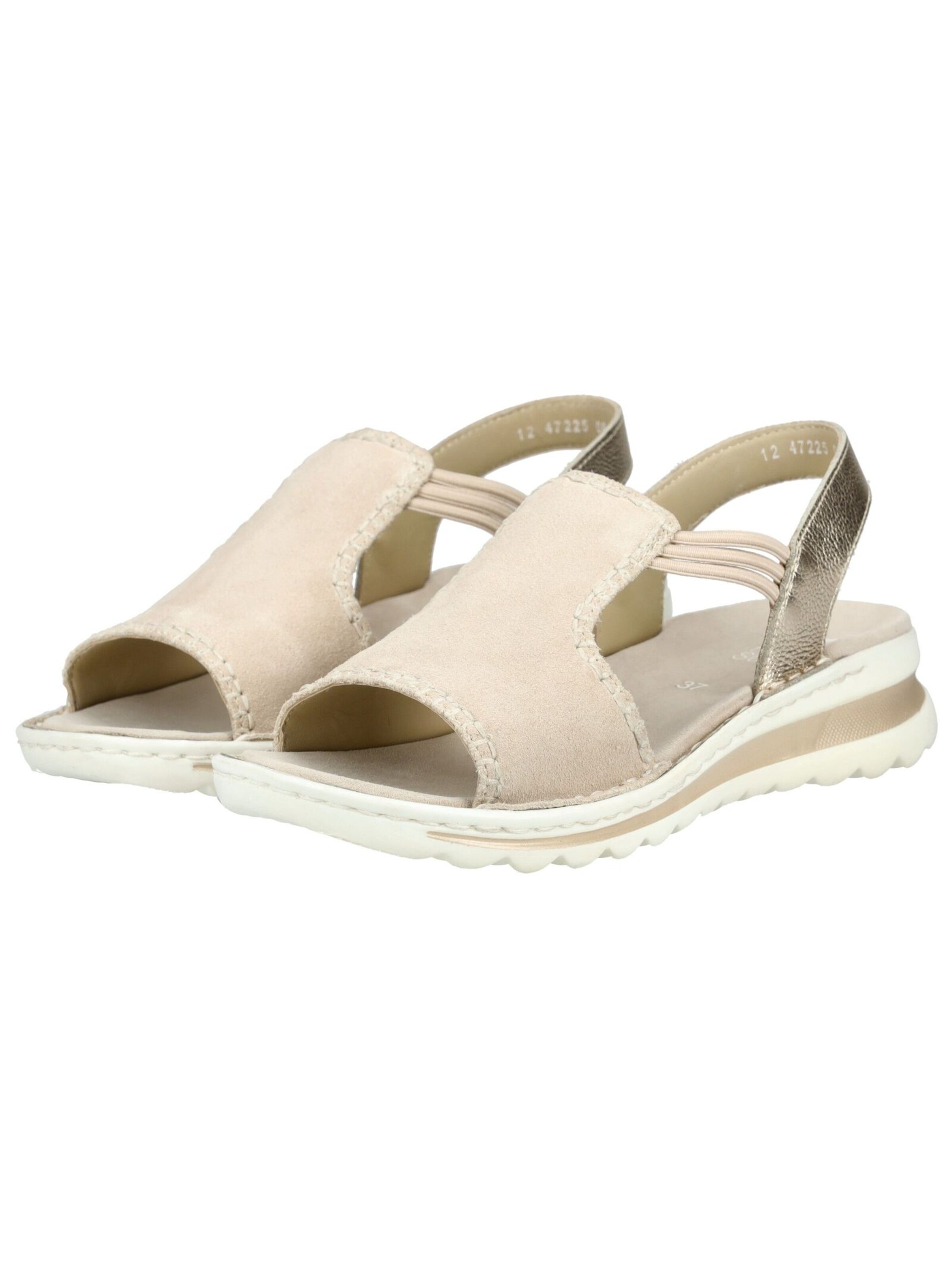 ARA Strap sandal in Silver