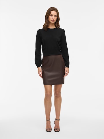 VILA Skirt in Brown