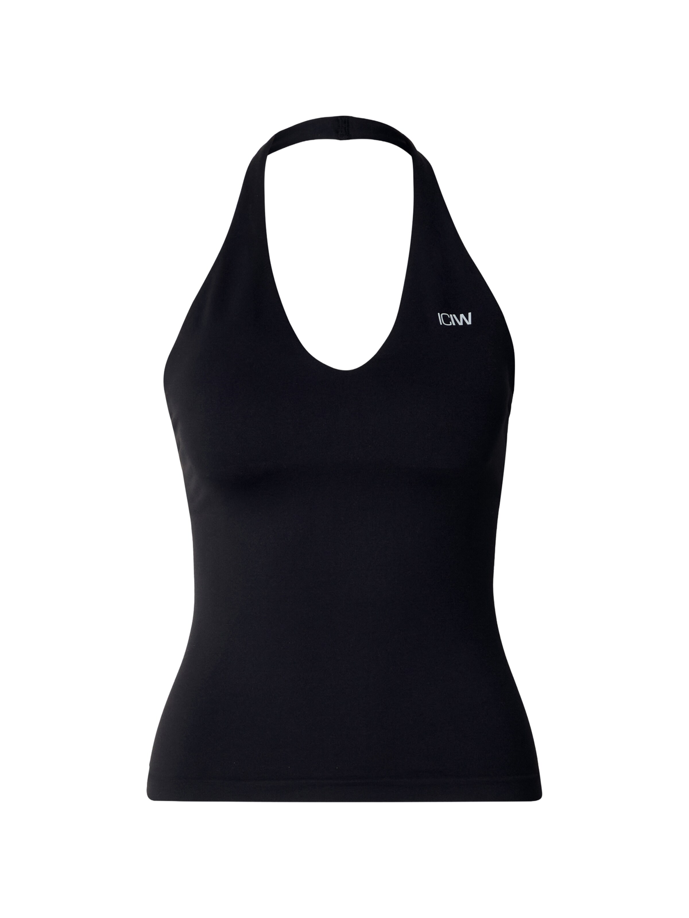 ICANIWILL Sporttop 'Define' in Schwarz: Vorderseite
