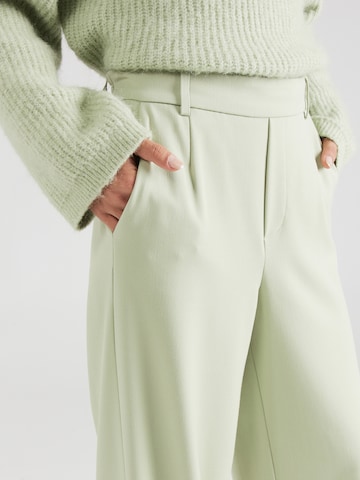 VILA Wide leg Broek in Groen