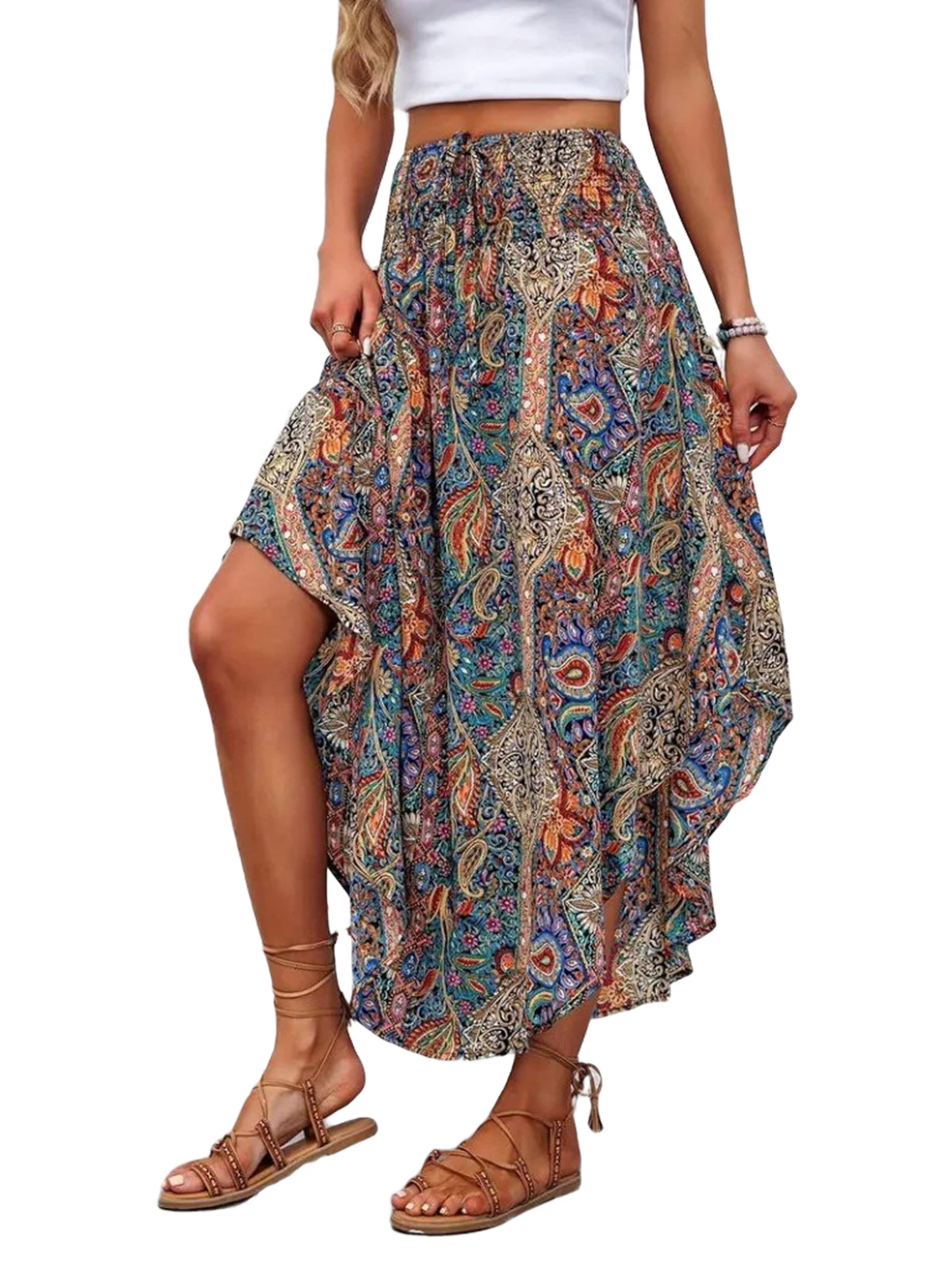 JANE's Skirt in Mixed colors: front