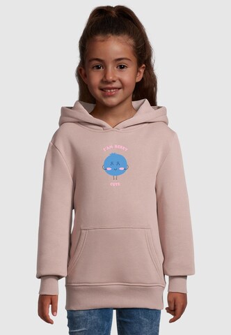 Felpa 'Berry Cute' di Merchcode in rosa: frontale