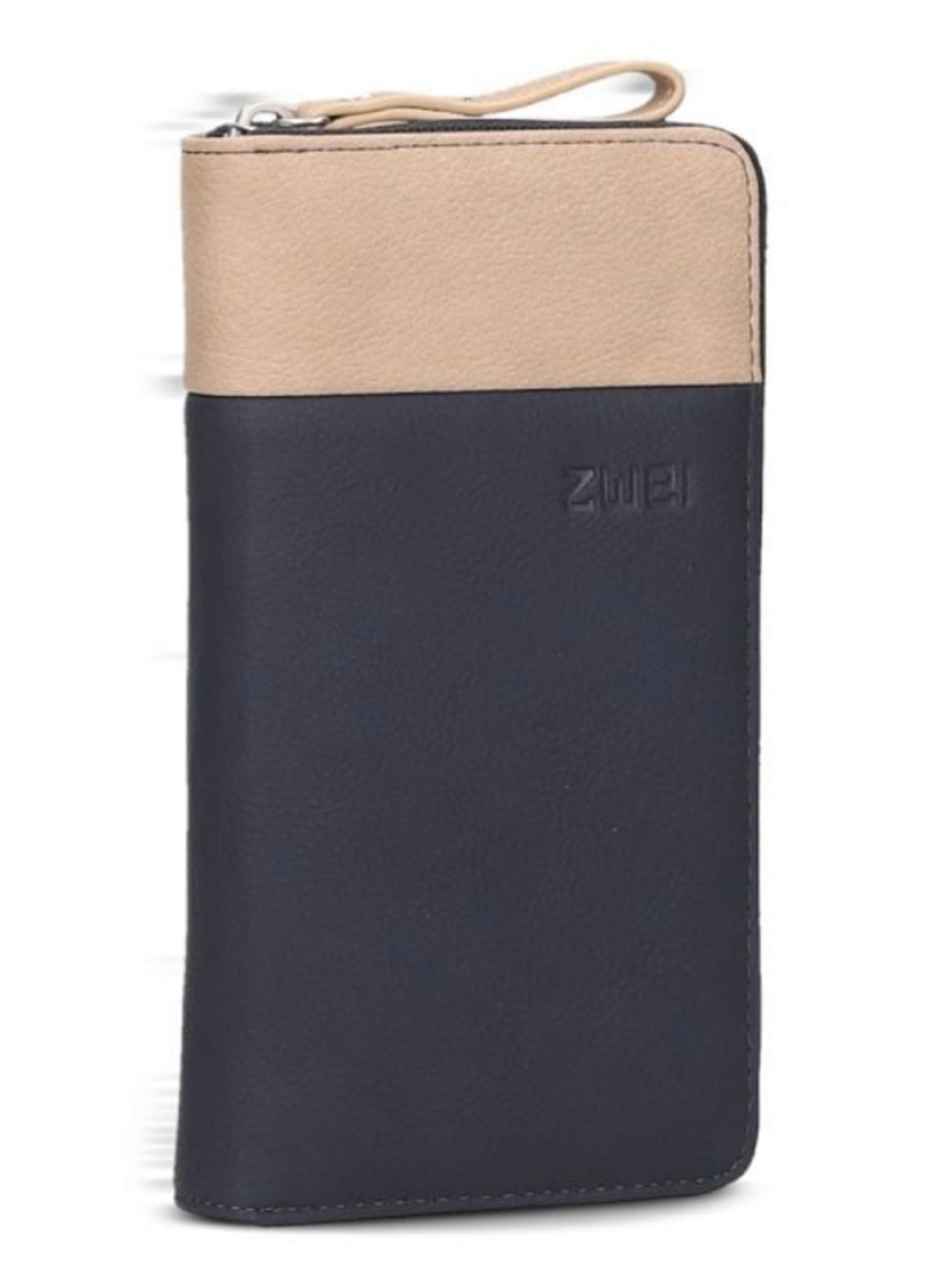 ZWEI Wallet 'Eva' in Blue: front