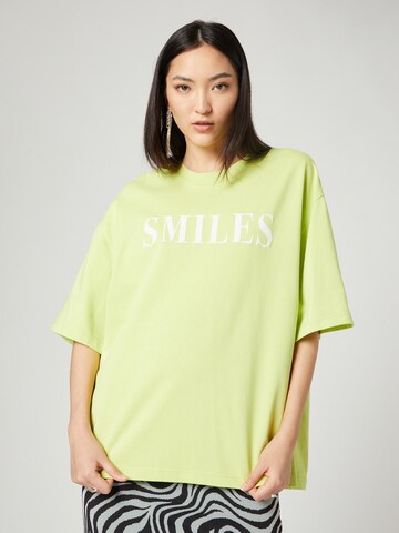 Smiles Shirt 'Kalle' in Groen