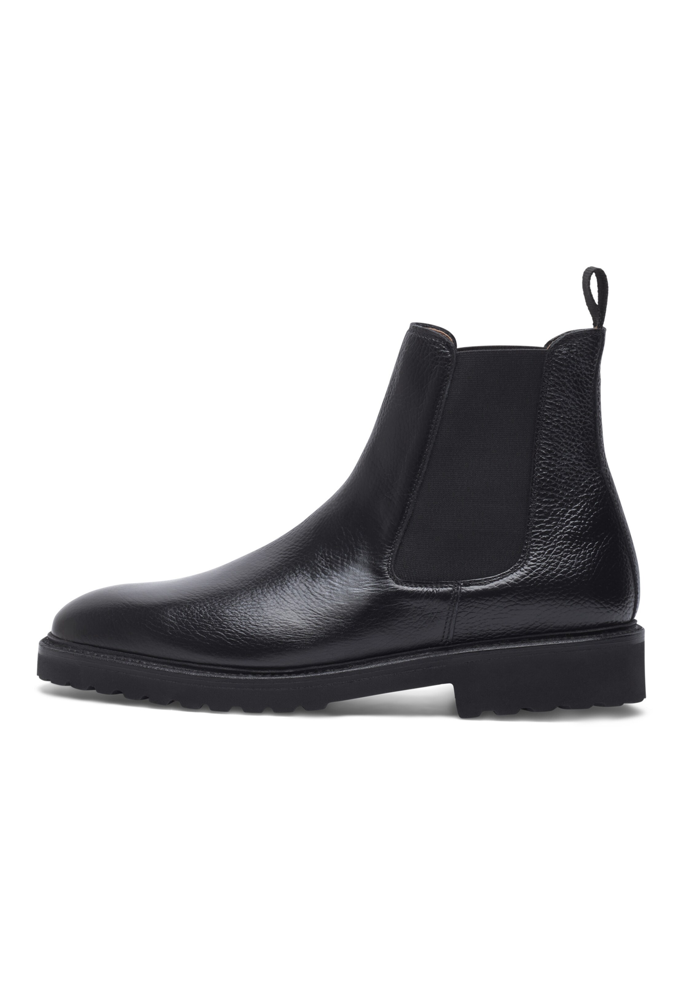 Henry Stevens Chelsea boots ' Winston CB6 ' in Zwart