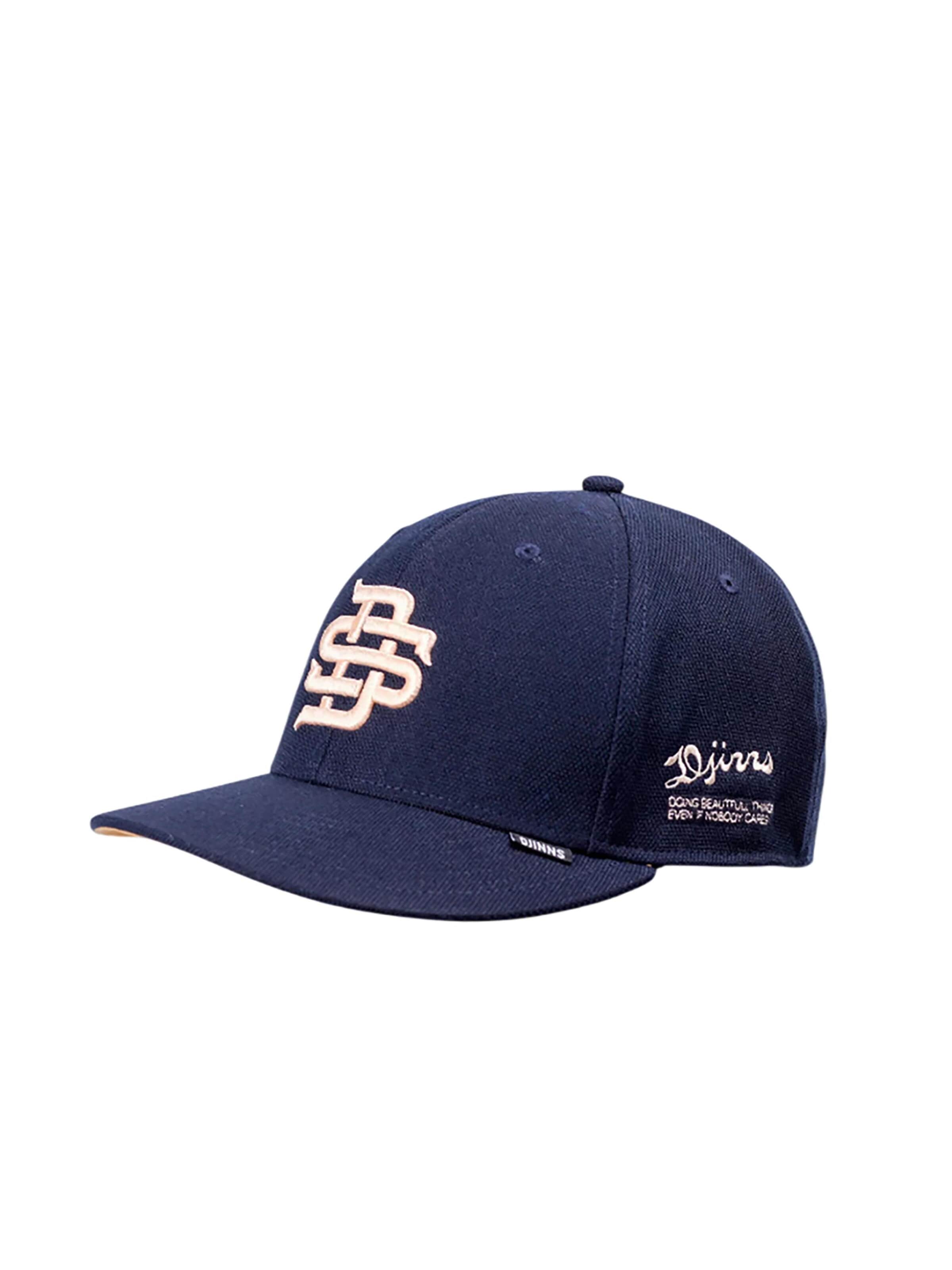 DJINNS - Gorra 'Pro FineFine' en azul: frente