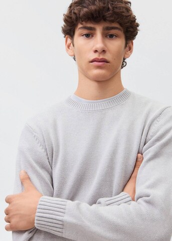 MANGO TEEN Sweater 'Basico' in Grey