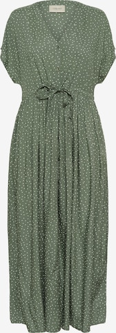 Cream Blousejurk 'Tiah' in Groen: voorkant