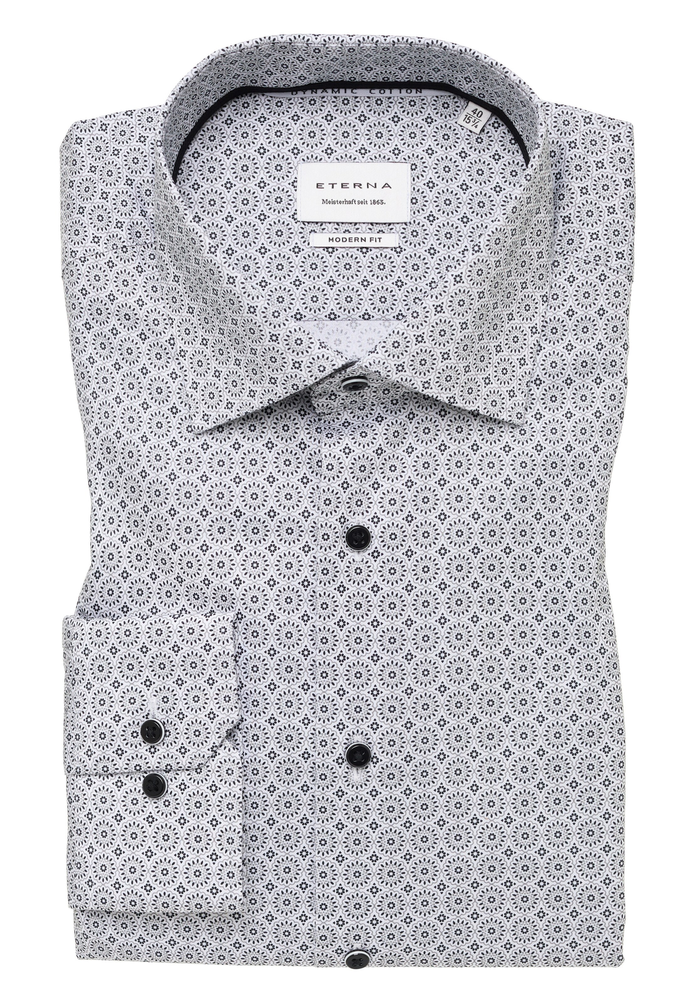 ETERNA Regular fit Business Shirt in Grey