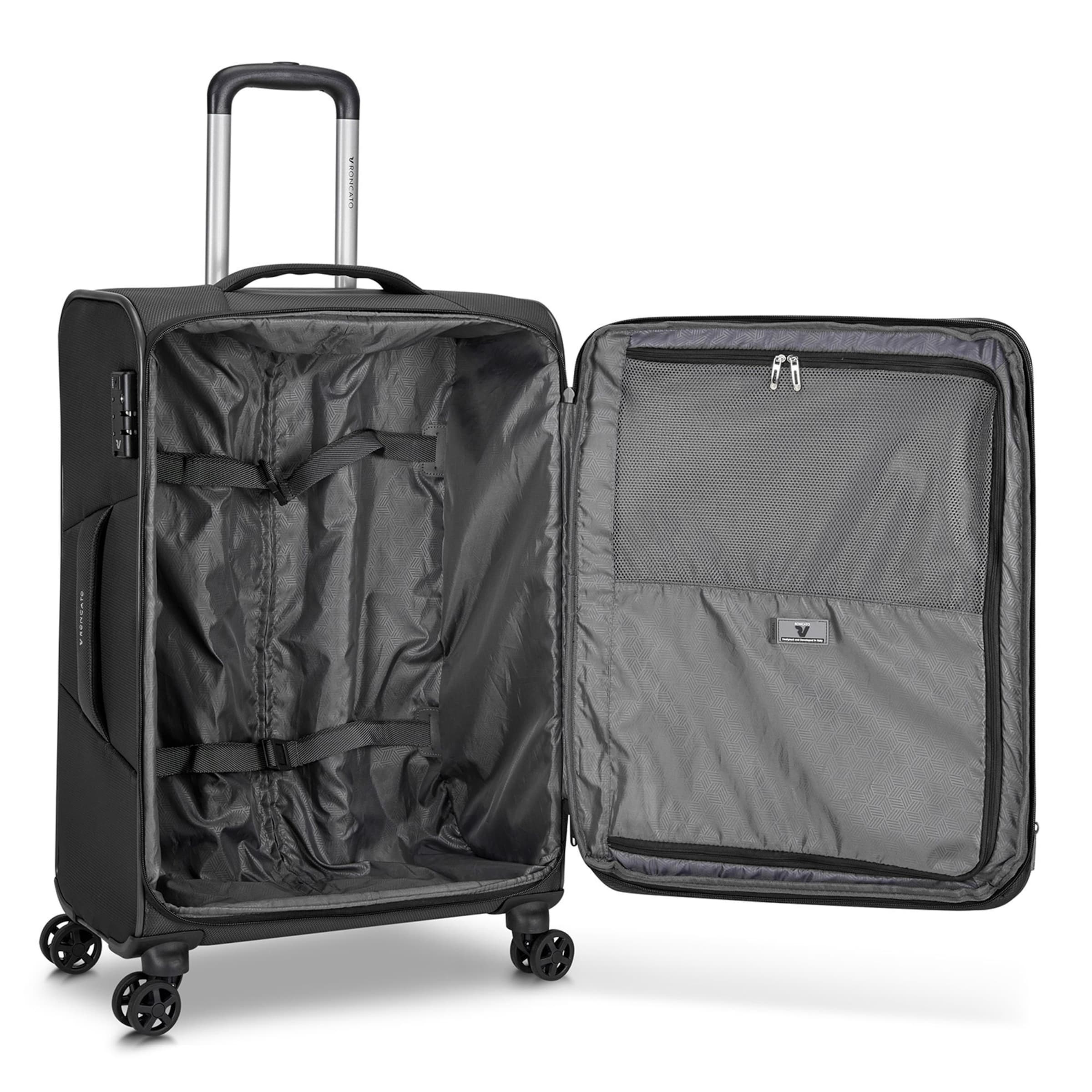 Roncato Suitcase Set 'Jazz 4.0' in Black