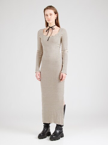 Abito in maglia 'Iris' di PIECES in beige: frontale
