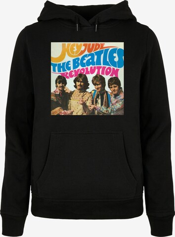 Merchcode Sweatshirt ' Beatles ' in Schwarz: predná strana
