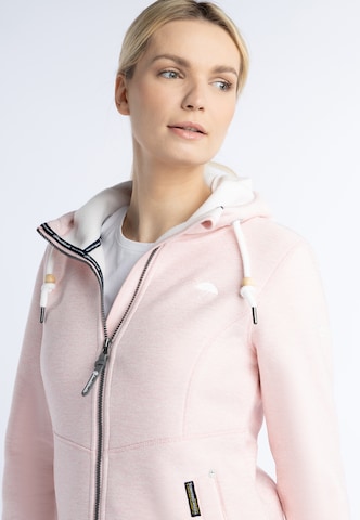 Veste en polaire Schmuddelwedda en rose