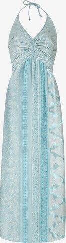 Chic by Lirette Jurk 'Halter dress Guna' in Blauw: voorkant